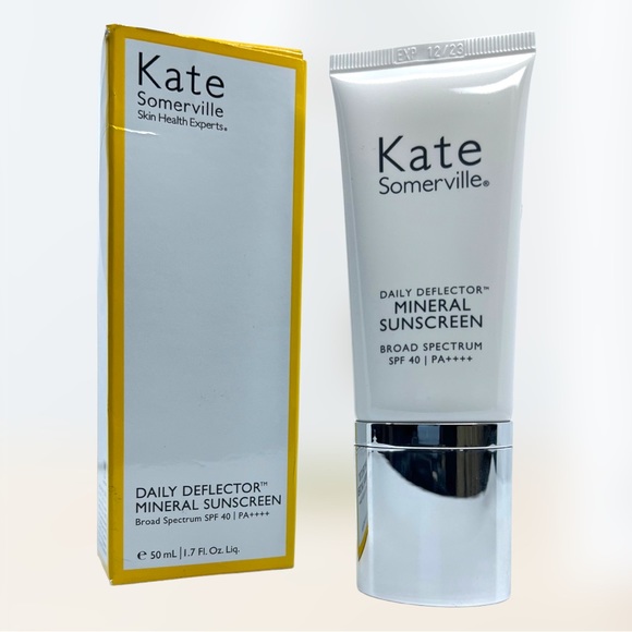 NIB Kate Somerville Daily Deflector Mineral Face Sunscreen SPF 40 PA++++, 1.7 oz - Picture 2 of 10